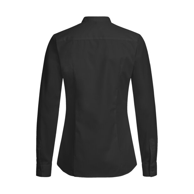 Greiff Damen D-Stehkragenbluse 1/1 RF 6572.1120 schwarz 42
