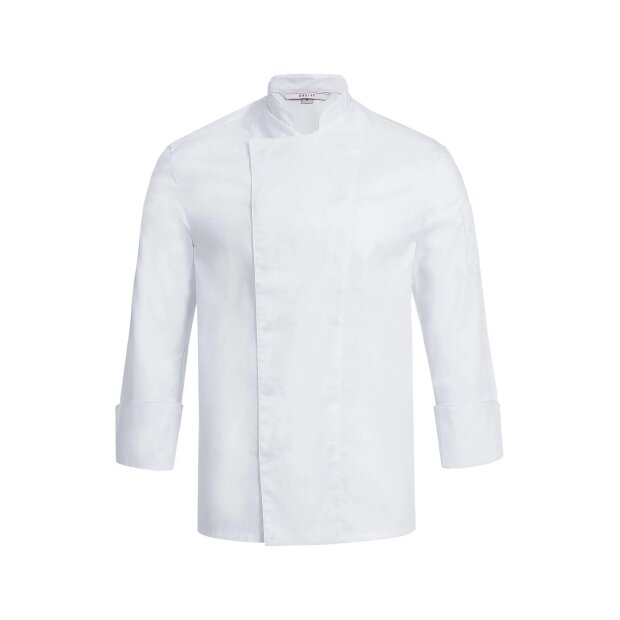 GREIFF Herren Kochjacke 5580.8000 Regular Fit mit verdeckten Druckknöpfen weiss XXXL