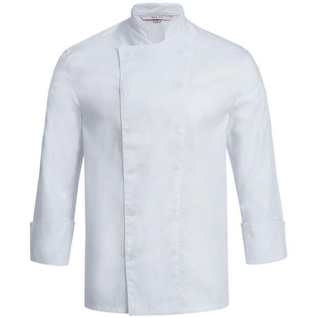Greiff Herren Kochjacke verd. Knöpfe RF 5580.8000 weiss XXS