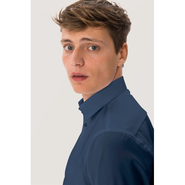 Hakro Hemd Business Regular Herren 0105003006 marine L