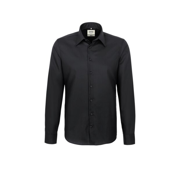 Hakro Hemd Business Regular Herren 0105005009 schwarz 3XL