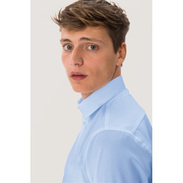Hakro Hemd Business Regular Herren 0105025006 himmelblau L