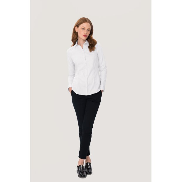 Hakro Bluse Business Damen 0106001005 weiß M