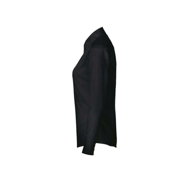 Hakro Bluse Business Damen 0106005009 schwarz 3XL