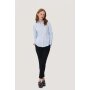 Hakro Bluse Business Damen 0106025005 himmelblau M