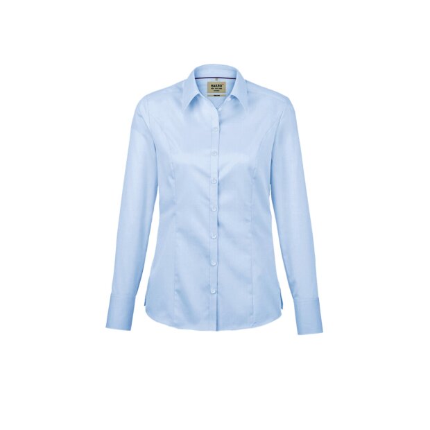Hakro Bluse Business Damen 0106025008 himmelblau 2XL