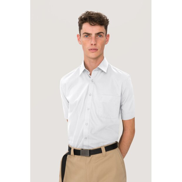 Hakro 1/2-Arm Hemd Business Comfort Herren 0107001004 weiß S