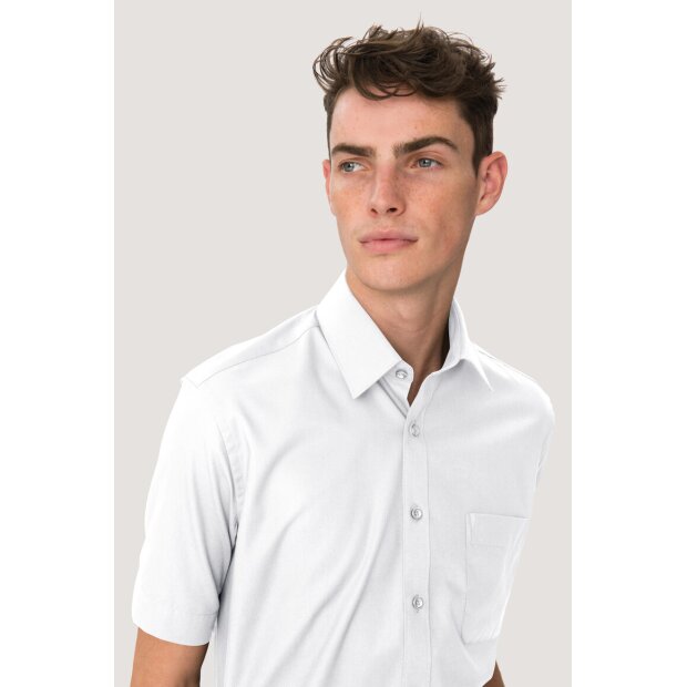 Hakro 1/2-Arm Hemd Business Comfort Herren 0107001006 weiß L