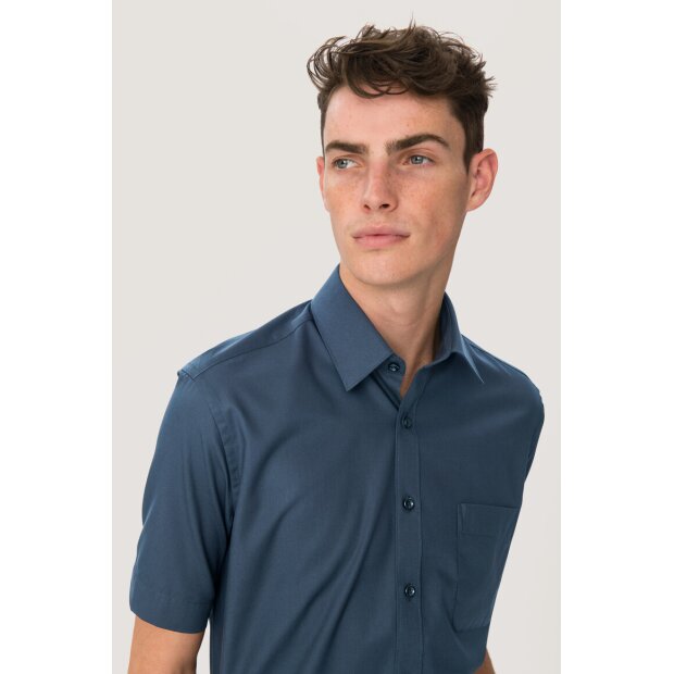 Hakro 1/2-Arm Hemd Business Comfort Herren 0107003005 marine M