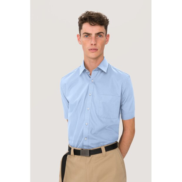 Hakro 1/2-Arm Hemd Business Comfort Herren 0107025006 himmelblau L