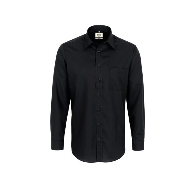 Hakro Hemd Business Comfort Herren 0108005009 schwarz 3XL