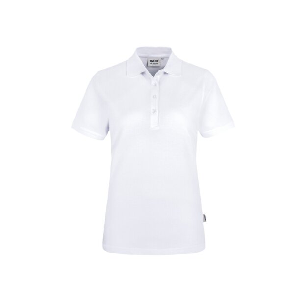 HAKRO Damen Poloshirt CLASSIC No. 110 Piqué weiß L