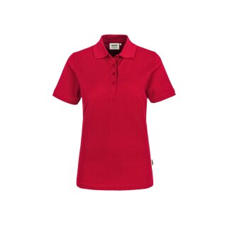 HAKRO Damen Poloshirt CLASSIC No. 110 Piqué rot 3XL