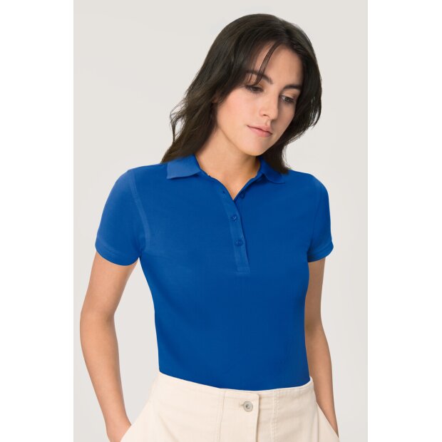 HAKRO Damen Poloshirt CLASSIC No. 110 Piqué royalblau XL