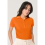 HAKRO Damen Poloshirt CLASSIC No. 110 Piqué orange 3XL