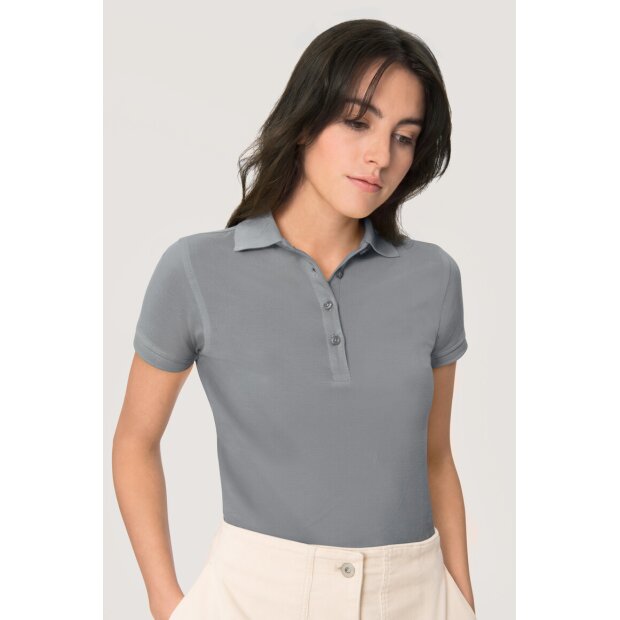 HAKRO Damen Poloshirt CLASSIC No. 110 Piqué titan XS