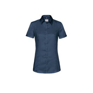 Hakro 1/2-Arm Bluse Business Damen 0112003002 marine 2XS