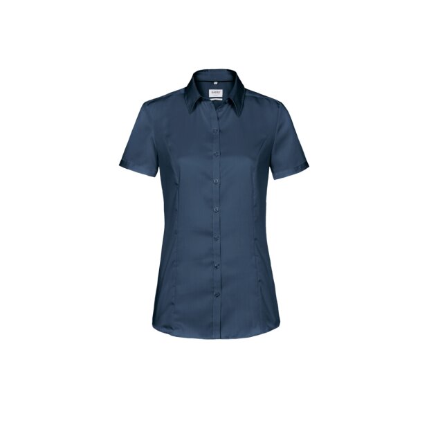 Hakro 1/2-Arm Bluse Business Damen 0112003006 marine L