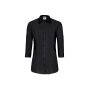 HAKRO Damen 3/4-Arm-Vario Bluse MIKRALINAR® No. 120 pflegeleicht schwarz M