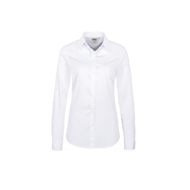 Hakro Bluse Mikralinar® Damen 0121001011 weiß 5XL