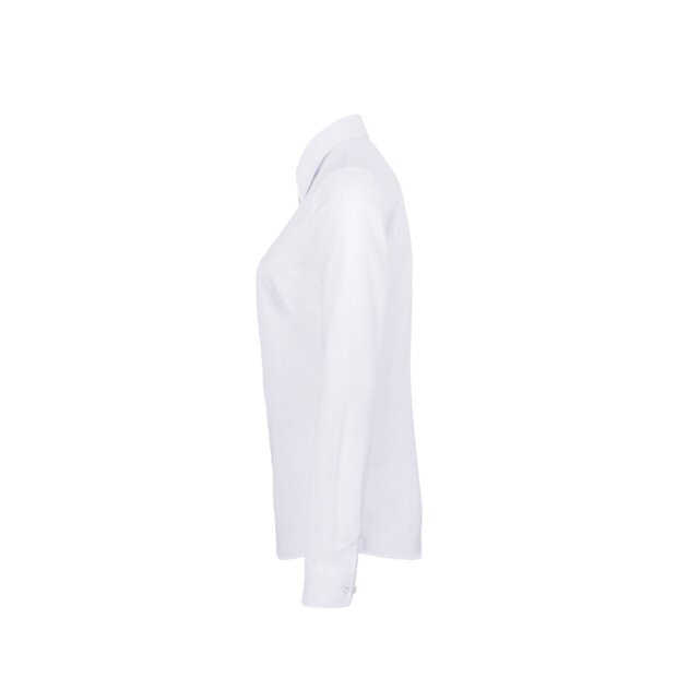 Hakro Bluse Mikralinar® Damen 0121001011 weiß 5XL