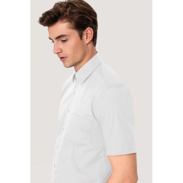Hakro 1/2-Arm Hemd Mikralinar® Comfort Herren 0122001005 weiß M