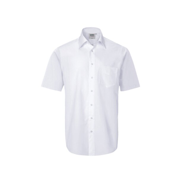 Hakro 1/2-Arm Hemd Mikralinar® Comfort Herren 0122001011 weiß 5XL
