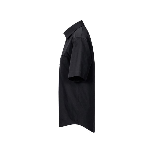 Hakro 1/2-Arm Hemd Mikralinar® Comfort Herren 0122005012 schwarz 6XL