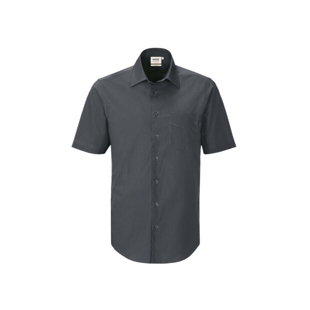 Hakro 1/2-Arm Hemd Mikralinar® Comfort Herren 0122028007 anthrazit XL
