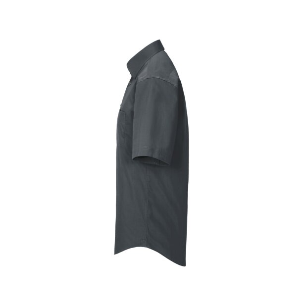 Hakro 1/2-Arm Hemd Mikralinar® Comfort Herren 0122028007 anthrazit XL