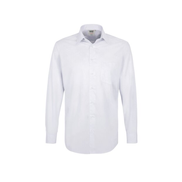 Hakro Hemd Mikralinar® Comfort Herren 0123001012 weiß 6XL