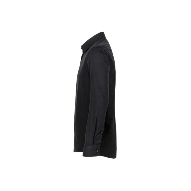 Hakro Hemd Mikralinar® Comfort Herren 0123005009 schwarz 3XL