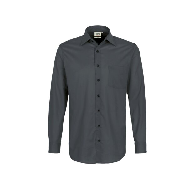 Hakro Hemd Mikralinar® Comfort Herren 0123028012 anthrazit 6XL