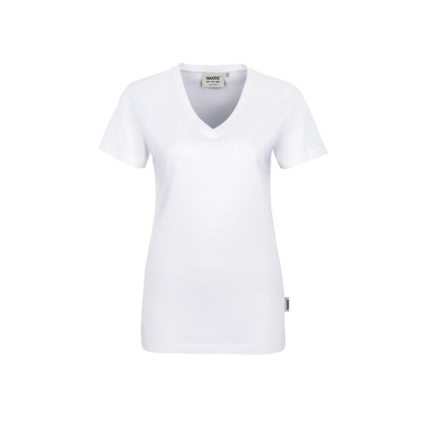 Hakro Damen V-Shirt Classic Damen 0126001004 weiß S