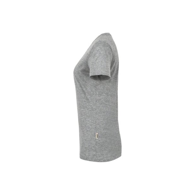 Hakro Damen V-Shirt Classic Damen 0126015007 grau meliert XL