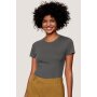HAKRO Damen T-Shirt Classic | Damen | 0127 | graphit XS