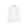 Hakro Bluse Natural Stretch Damen 0129001006 weiß L