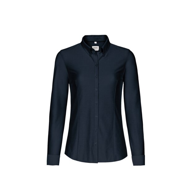 Hakro Bluse Natural Stretch Damen 0129034006 tinte L