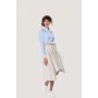 Hakro Bluse Natural Stretch Damen 0129135003 ozeanblau XS