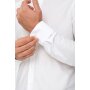Hakro Hemd Natural Stretch Regular Herren 0130001004 weiß S