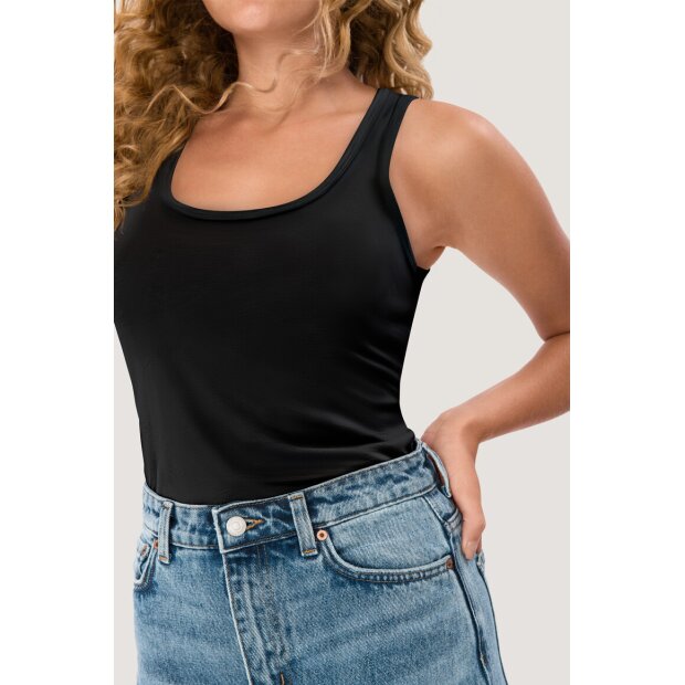 HAKRO Damen Tank-Top Classic | Damen | 0159005005 | schwarz | Gr. M