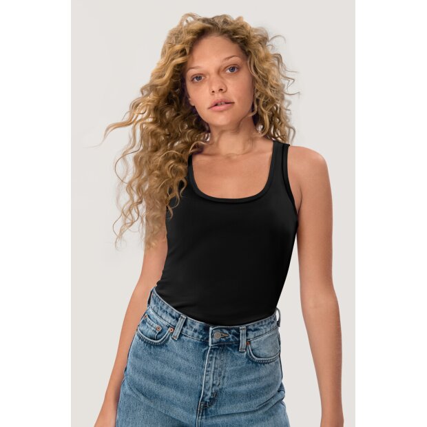 Hakro Damen Tank-Top Classic Damen 0159005008 schwarz 2XL