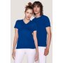 Hakro Cotton Tec Damen V-Shirt 0169010005 royalblau M