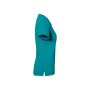 Hakro Cotton Tec Damen V-Shirt 0169012009 smaragd 3XL