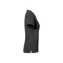 Hakro Cotton Tec Damen V-Shirt 0169028004 anthrazit S
