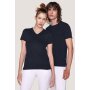 Hakro Cotton Tec Damen V-Shirt 0169034008 tinte 2XL