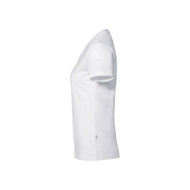 Hakro Damen V-Shirt Stretch Damen 0172001004 weiß S