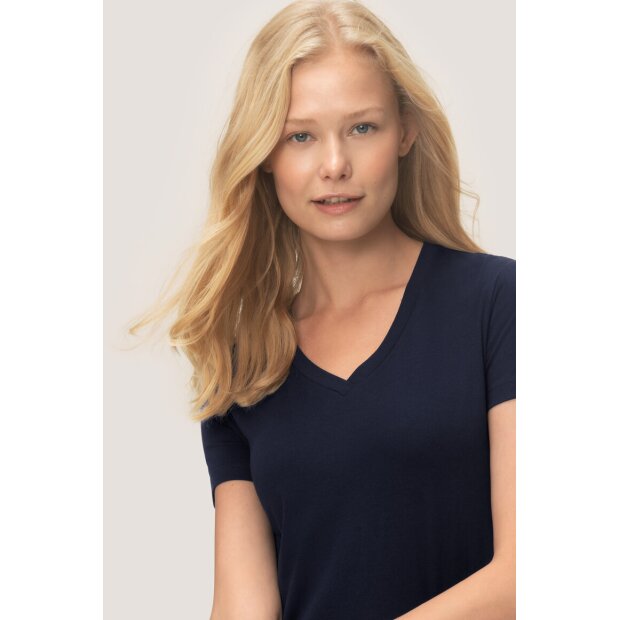 Hakro Damen V-Shirt Stretch Damen 0172034008 tinte 2XL