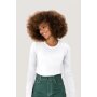 Hakro Damen Longsleeve Classic 0178001003 weiß XS