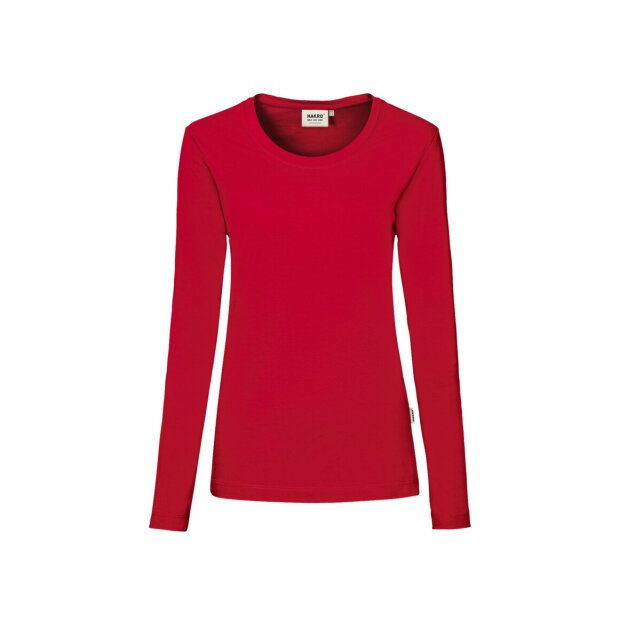 Hakro Damen Longsleeve Mikralinar® 0179002007 rot XL